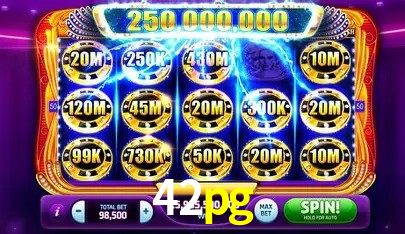 Jackpots e promoções na 42pg